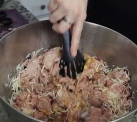 cheap ground turkey recipes, Making yurkey meatballs