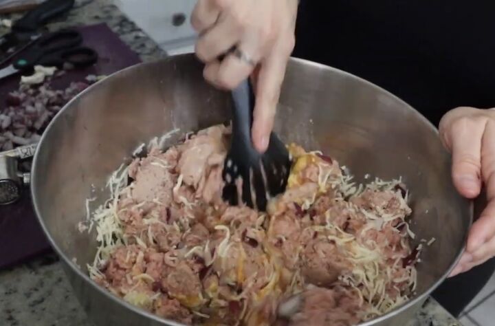 cheap ground turkey recipes, Making yurkey meatballs
