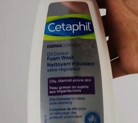 minimalist skincare routine, Oil Control Foam Wash from Cetaphil