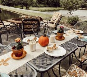 How to decorate your tables and outdoor spaces for fall without spending a fortune