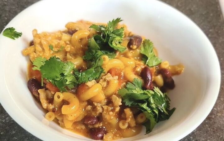 easy one pot meals, Turkey taco chili mac