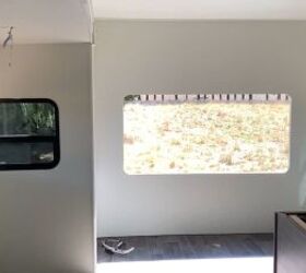 5th wheel renovation, RV with a new lick of paint