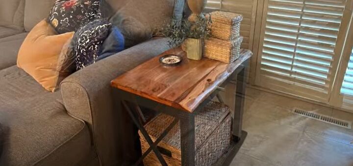 cozy home decor, Painted end table