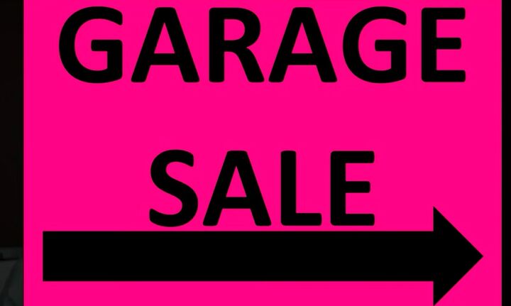 how to organize a garage sale, How to organize a garage sale