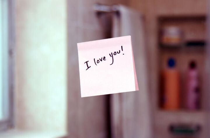 how to show love to your spouse without breaking the bank, Leaving little love notes for your spouse is a beautiful and free way to make their entire day