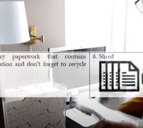 organizing paperwork, Daily habits