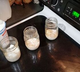 how to prep overnight oats, Adding yogurt to the overnight oats
