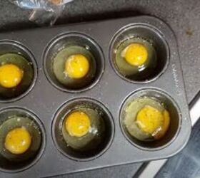 easy breakfast sandwich recipes, Cooking eggs in a muffin tin