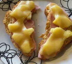 frugal lunch ideas, Ham cheese pineapple croissants