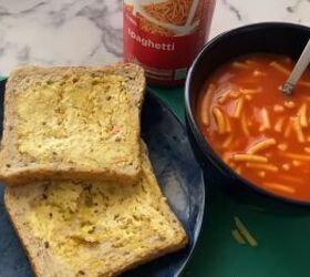 frugal lunch ideas, Tinned spaghetti on toast