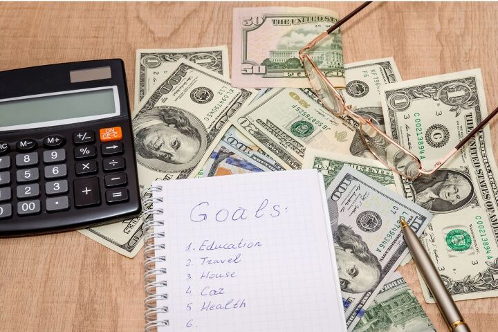 being frugal and thrifty, Setting financial goals