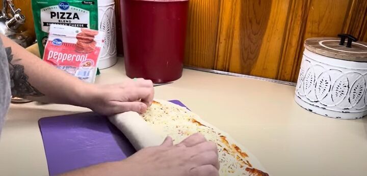 summer snack recipes, Rolling the dough