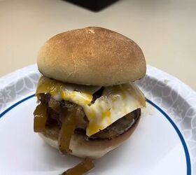 summer meal ideas, French onion burgers