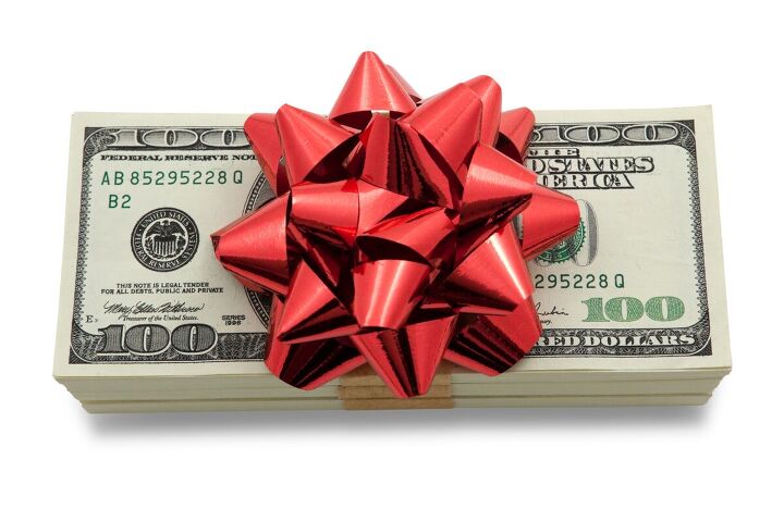 budgeting tips and tricks, Gifts of money