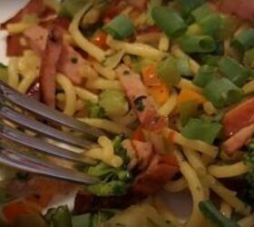 how to make 5 tasty kroger meals on a budget of 5, Stir fried noodles and veggies