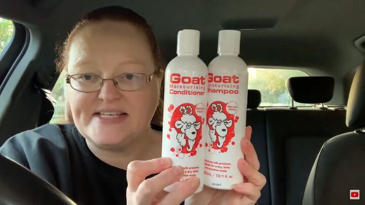 beauty on a budget, Goat moisturizing shampoo and conditioner