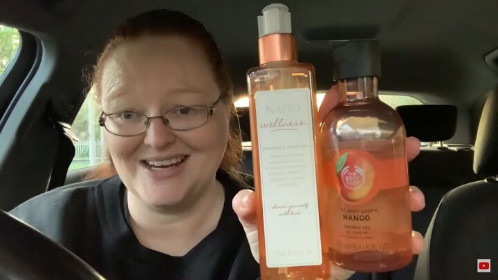 beauty on a budget, Body Shop and Natio shower gels