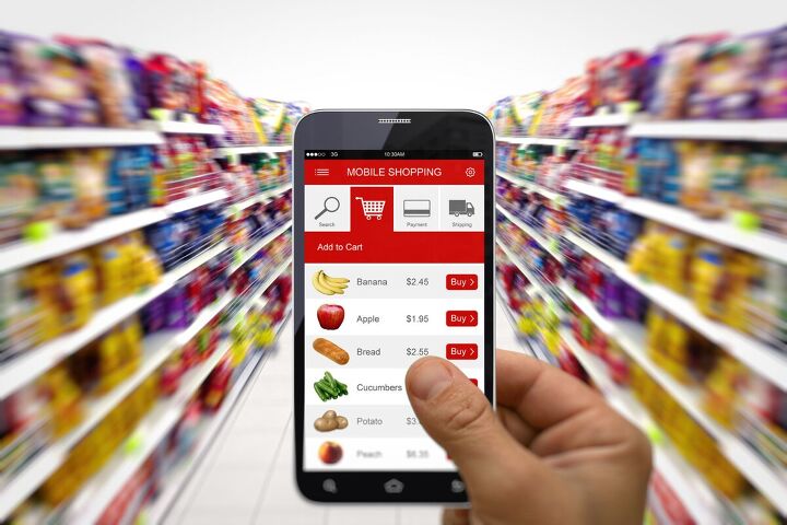 how to save money on groceries, Comparison shopping with an app