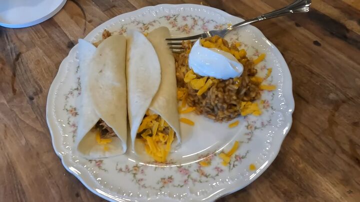 no heat summer recipes, Chicken tacos with Mexican rice