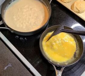 Her secret money-saving hack is making breakfast for dinner (yummy!)