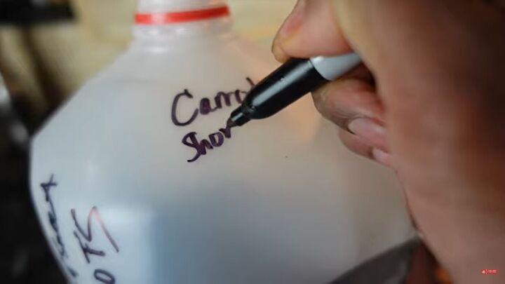 milk jug seed starting, Labeling