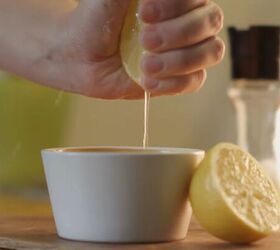 frugal living tips, Squeezing a lemon