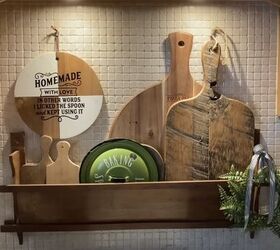 diy home decor ideas, Chopping board display