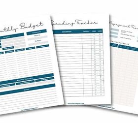 fall money tips 40 ways to save money in fall, monthly budget freebie printables