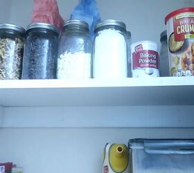 Cleaning and organizing the pantry