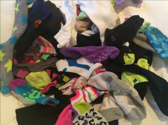 60 things to declutter today that you ll never miss, A pile of single socks