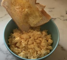 frugal breakfast ideas, Scrambled eggs