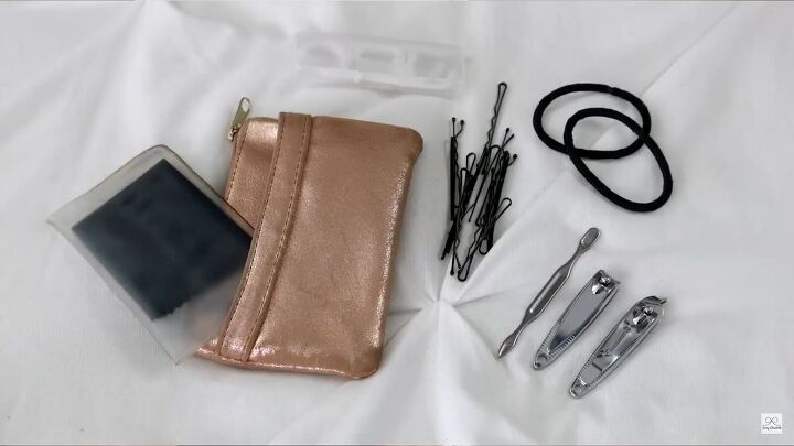 how to organize purses, Bobby pins hair elastics and nail tools