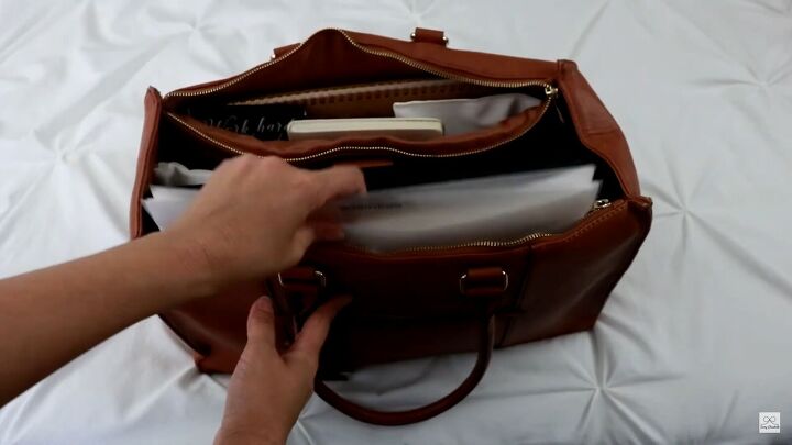 how to organize purses, Work bag