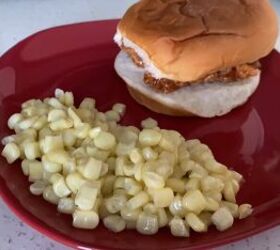 pantry challenge, Barbecue chicken sandwich