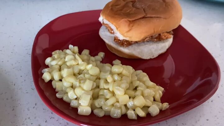 pantry challenge, Barbecue chicken sandwich