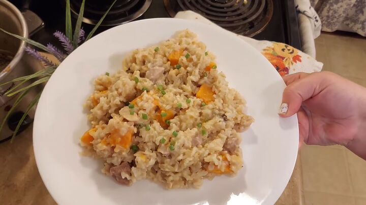 slow cooker meals, Creamy chicken sweet potato brown rice