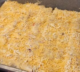 cheap dinner meals for large family, Making cheesy enchiladas