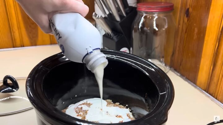 crocktober, Making chicken alfredo