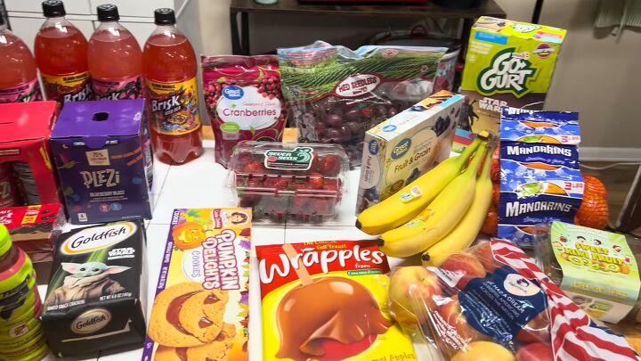 budget snacks, Food haul