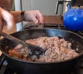 frugal fall meals, Making egg casserole