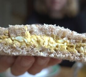 minimalist eating, Egg sandwich
