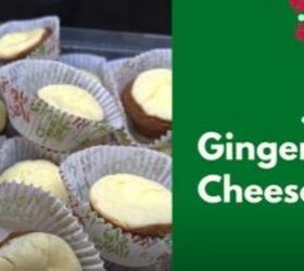 easy christmas desserts, Gingerbread cheesecakes