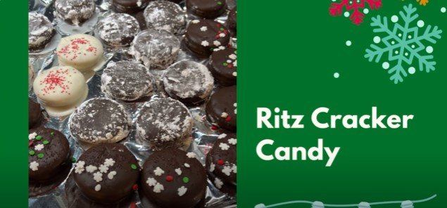 easy christmas desserts, Ritz cracker candy