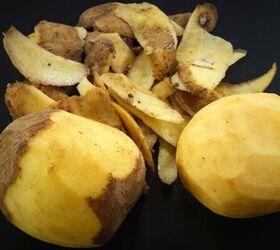frugal living, Peeling potatoes