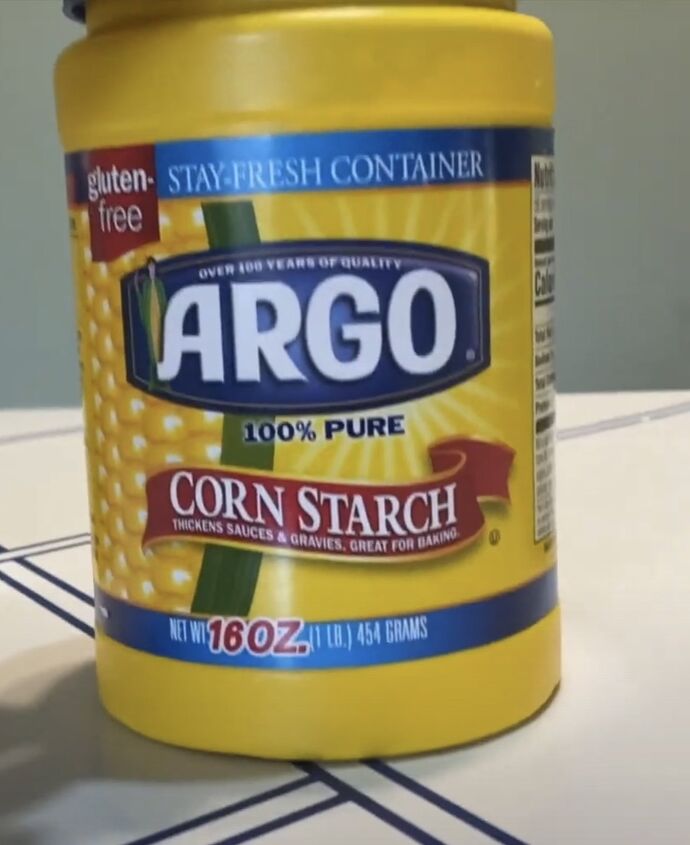 how to save money on beauty, Corn starch