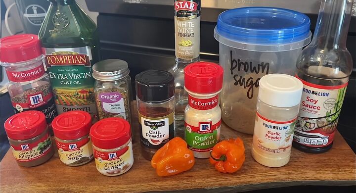 easy jerk chicken recipe, Spices