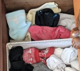 10 brilliant creative hacks for mismatched socks, Messy sock storage in your closet doesn t help