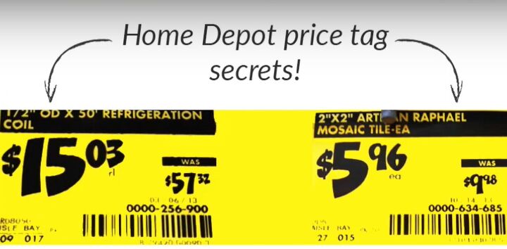 Price tag secrets