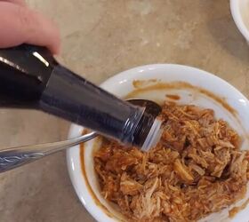 canned chicken recipes, Adding barbeque sauce