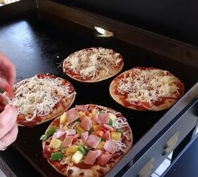 budget friendly meals for families, Making blackstone pizza